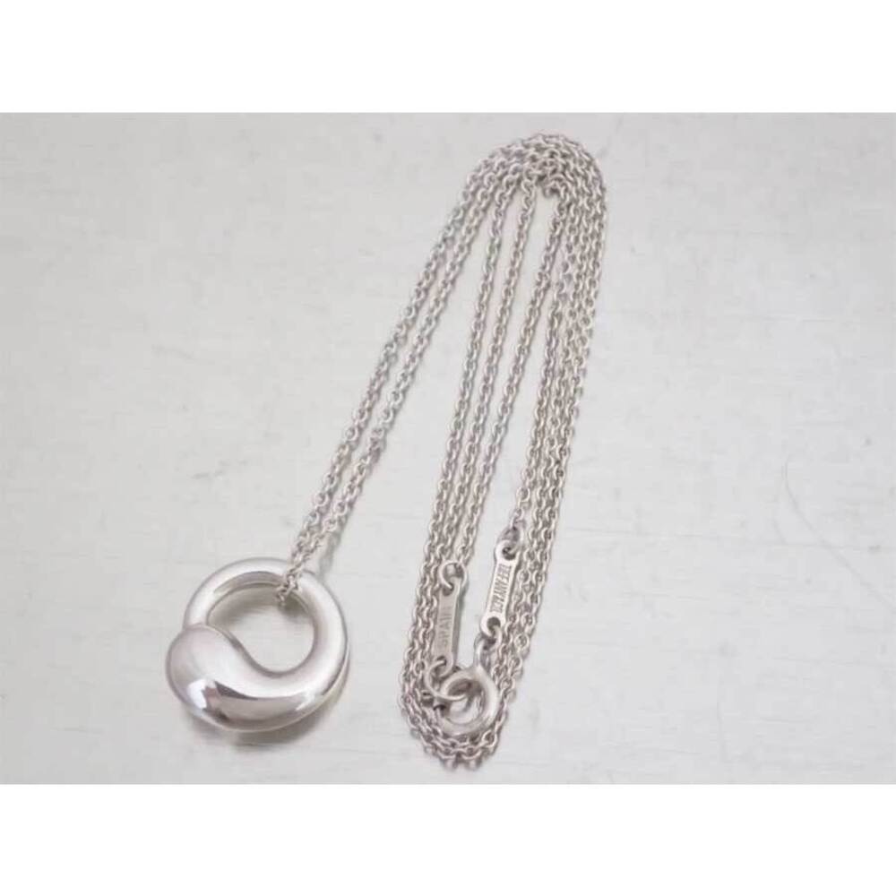 Tiffany Co Eternal Circle Necklace Sterling Silver